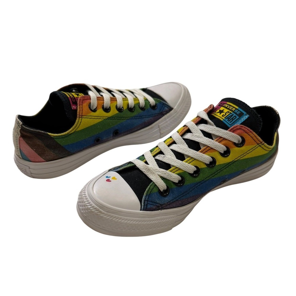 Converse Chuck Taylor Pride Rainbow Low Top Sneakers Women's 7